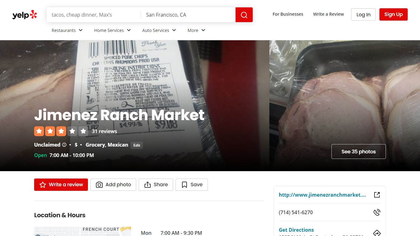 JIMENEZ RANCH MARKET - 35 Photos & 31 Reviews - Grocery - 1303 N Main ...