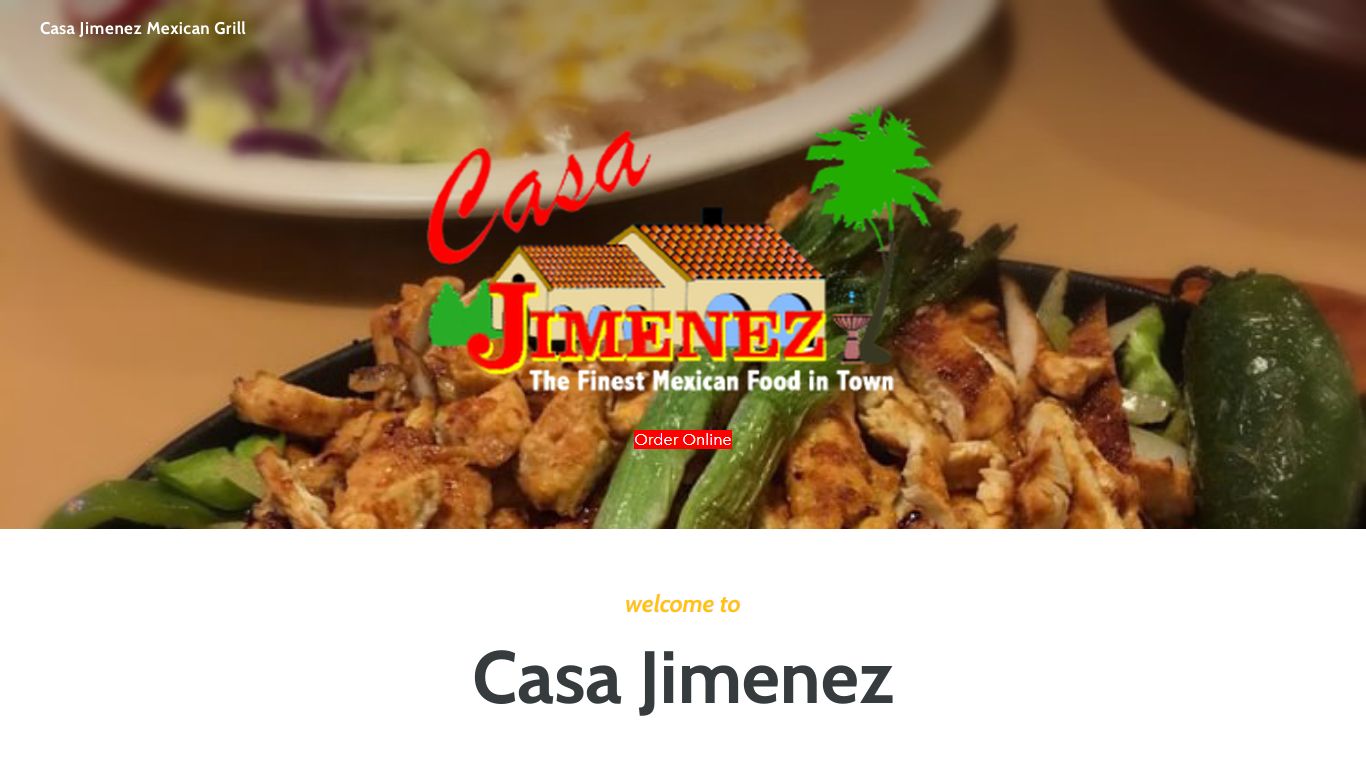 Casa Jimenez Mexican Grill - Home